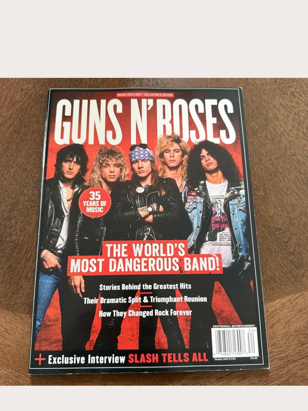 Guns N' Roses Collector Magazine